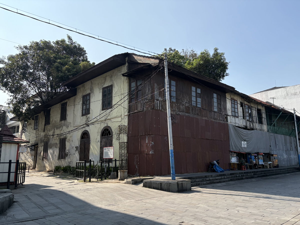 Wooden former office building at Kali Besar Timur (abandoned) Jakarta (2025), Jakarta, Indonesia, 2025