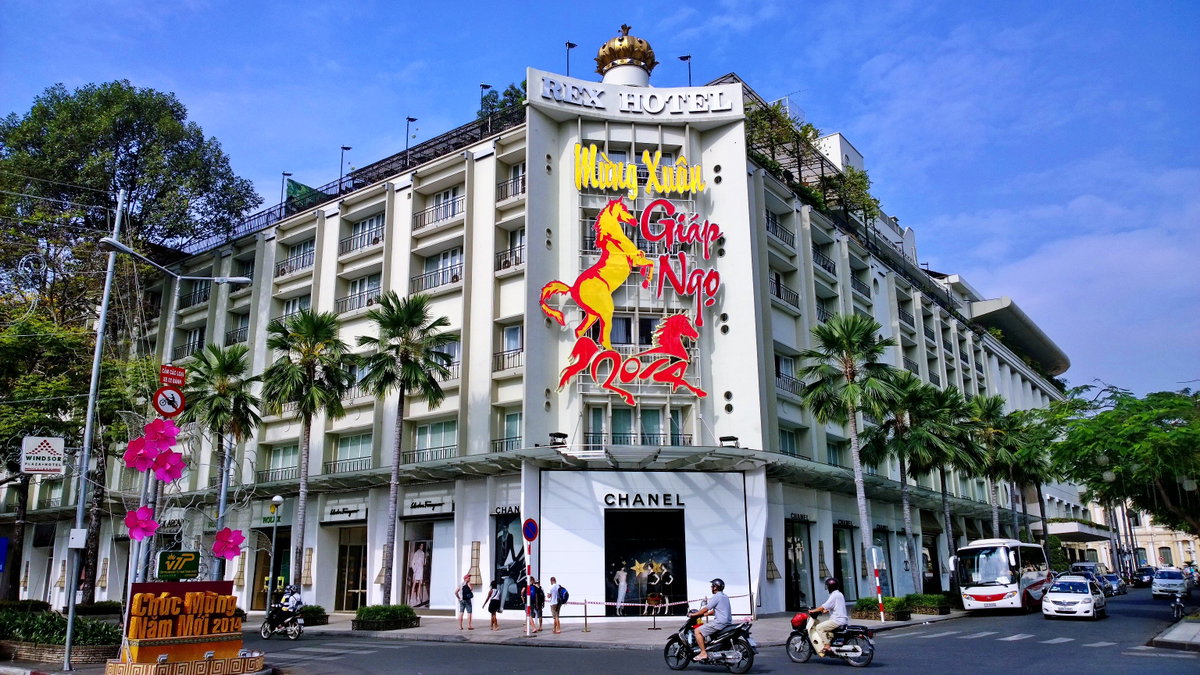 Rex hotel quan 1 Saigon, Ho Chi Minh City, Vietnam, 2014