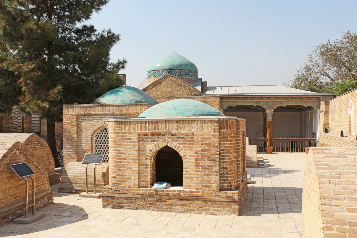 Dakhma-i-Chakhan Mausoleum 05, Kokand, Uzbekistan, 2023