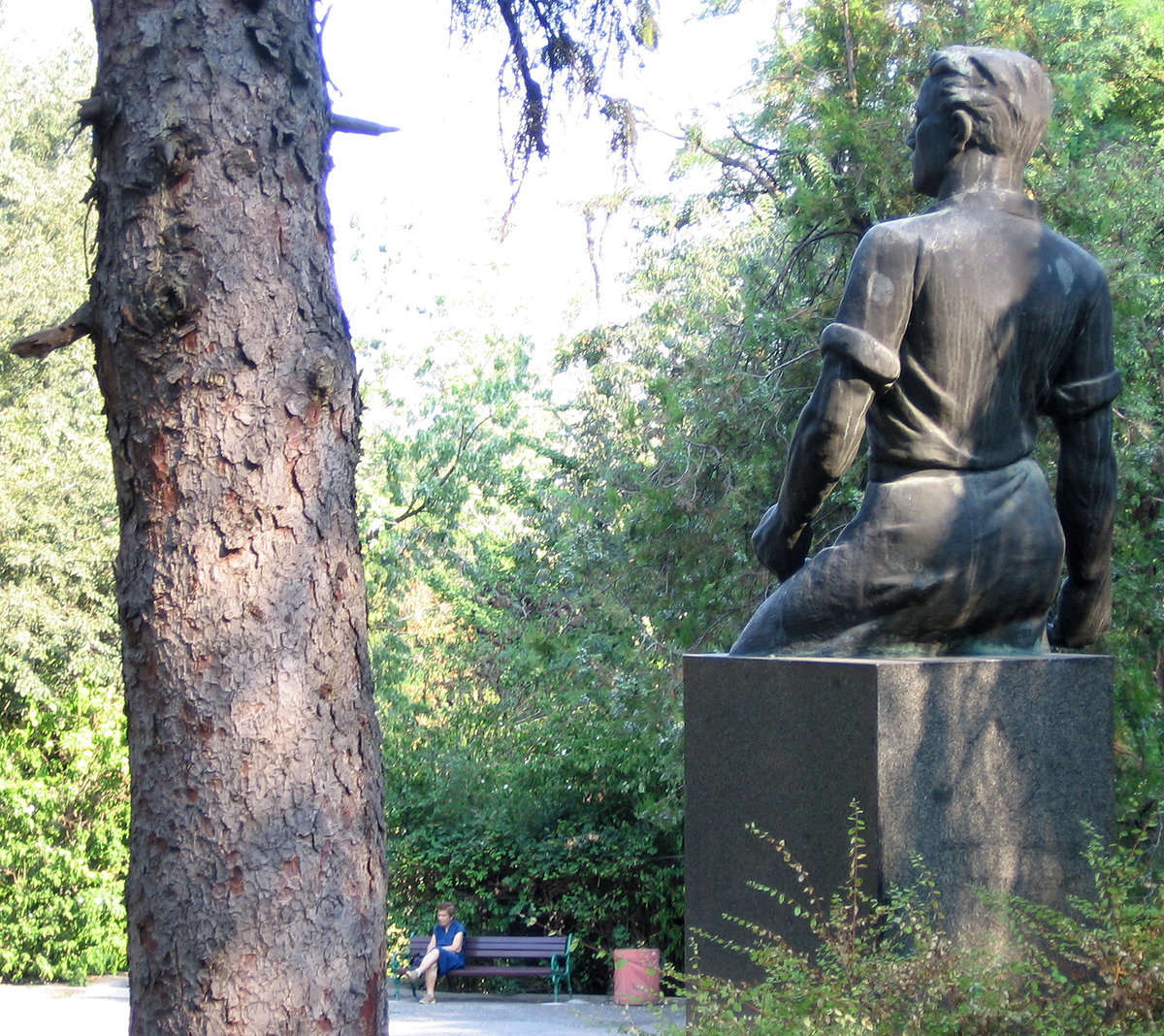 Vassil Levski sculpture (Plovdiv), Plovdiv, Bulgaria, 2017