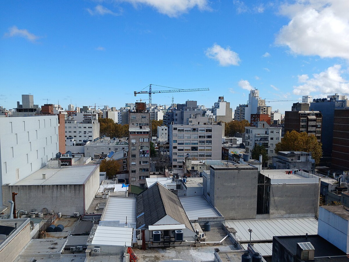Buildings rooftops in Montevideo in 2024 01, Montevideo, Uruguay, 2024