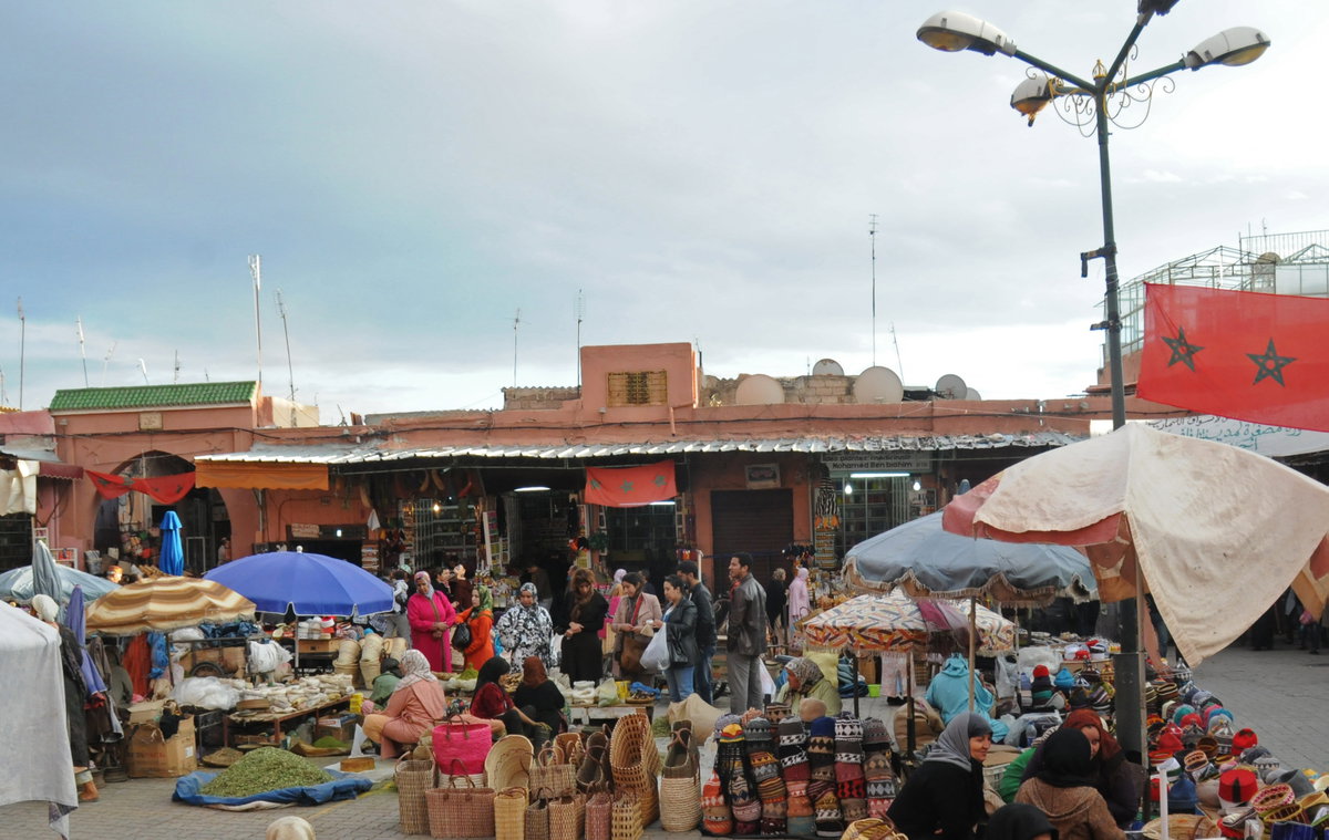 Medina souk, Marrakech, Morocco, Marrakech, Morocco, 2012