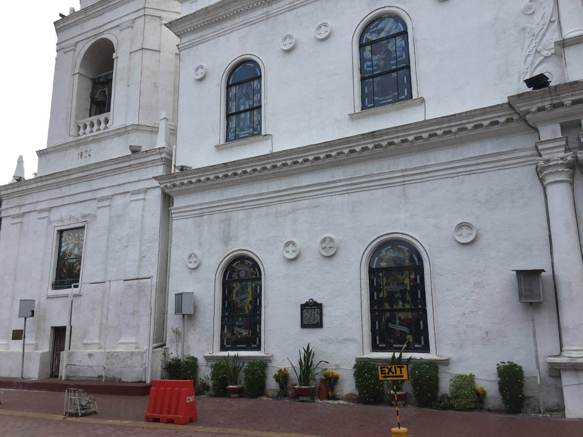 Facade of Cebu Cathedral, Cebu City, Philippines, 2018