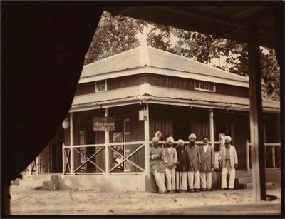 Sikh gurdwara at Kalindhni, Kenya, Mombasa, 1920