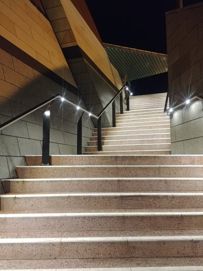 Yagan Square steps, Perth, 2019