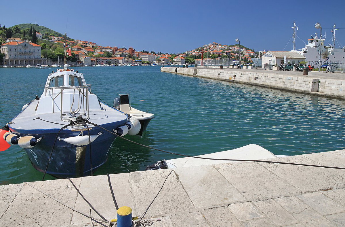 Dubrownik, port, Dubrovnik, Croatia, 2011