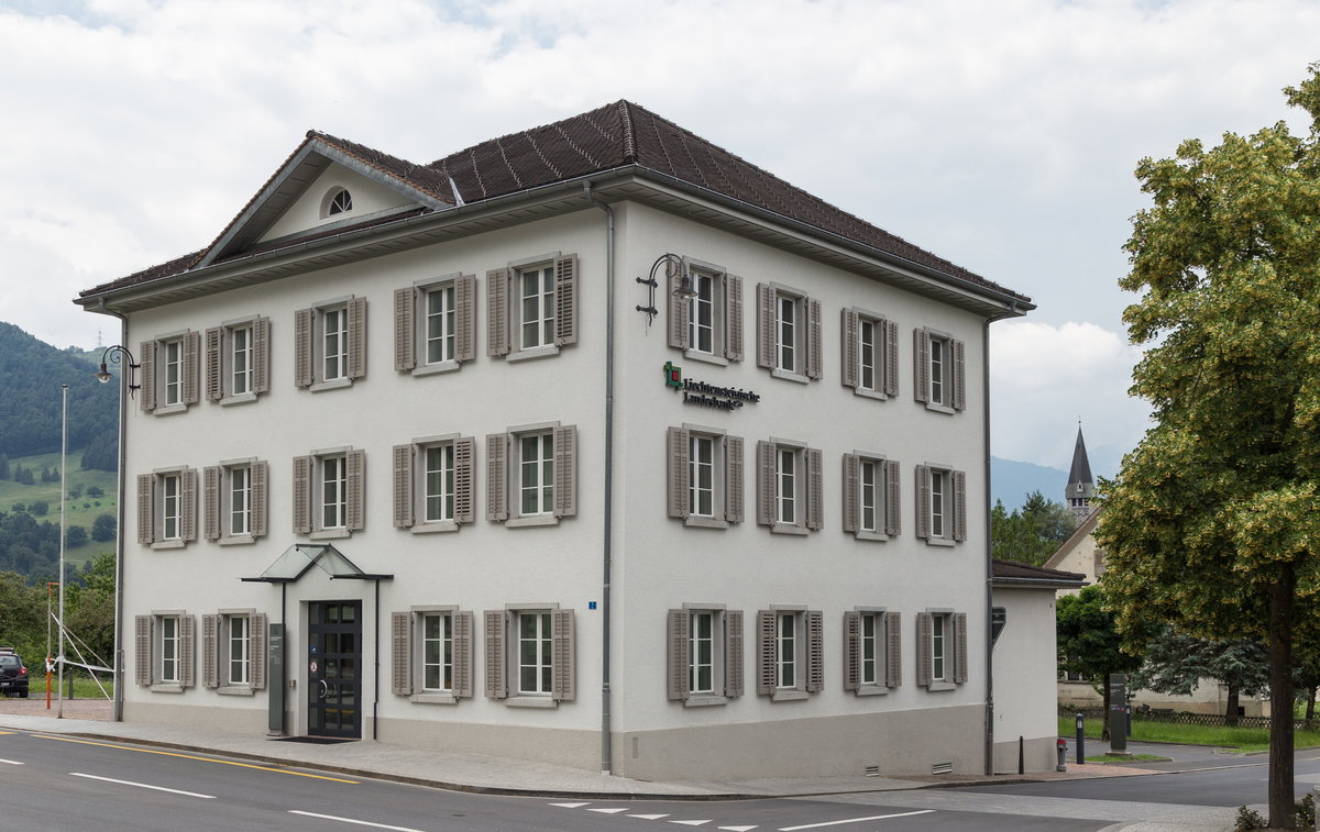 Liechtensteinische Landesbank in Balzers, Balzers, Liechtenstein, 2018