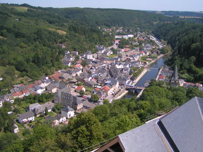 Vianden Chateau, Luxembourg, Vianden — photos through time