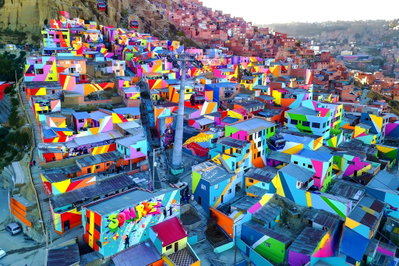 Barrio chualluma en La Paz, La Paz, 2025