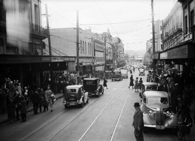 Cuba Street, Wellington, Wellington, 1939