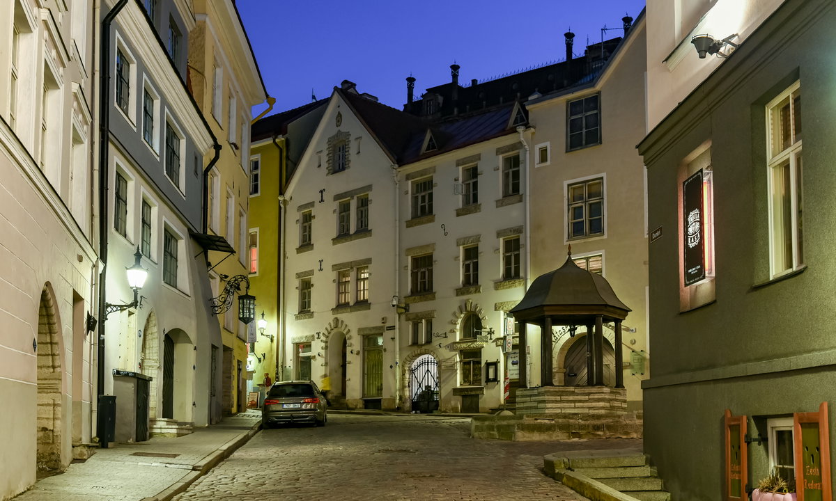 Tallinn street, Tallinn, Estonia, 2019
