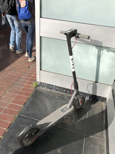 Bird Scooter in San Francisco, San Francisco, 2018