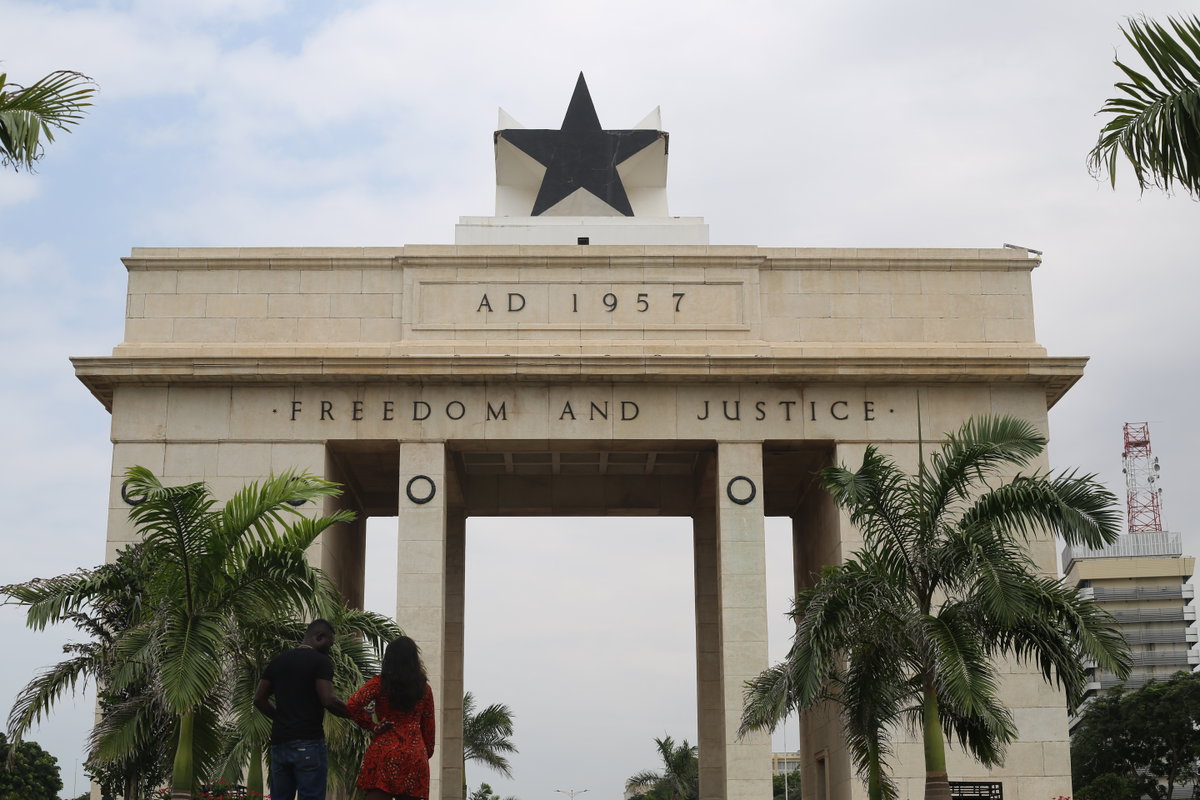 Black Star Gate located in Accra, Accra, Ghana, 2022