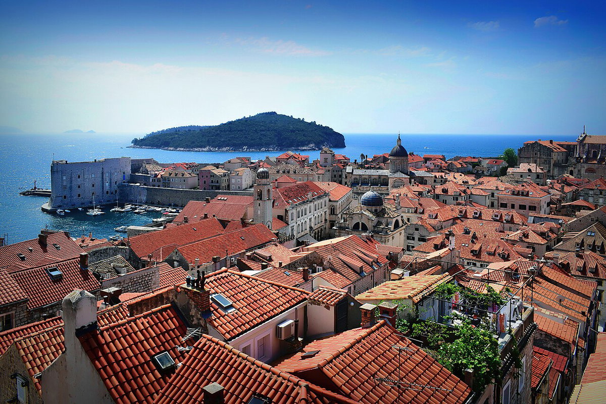 View of Dubrovnik, Dubrovnik, Croatia, 2018