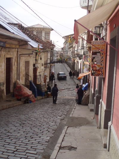 Paisaje urbano, La Paz, 2008