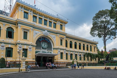Old post office Ho Chi Minh city, Ho Chi Minh City, 2017