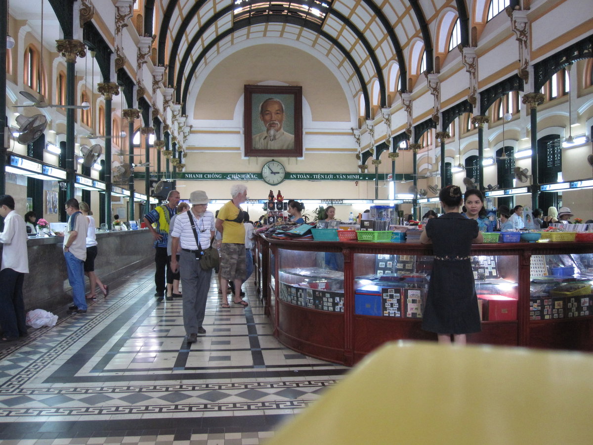 Main Post Office, Saigon, Ho Chi Minh City, Vietnam, 2011