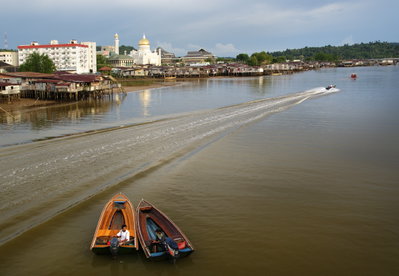 Water taxis Brunei, Bandar Seri Begawan, 2009
