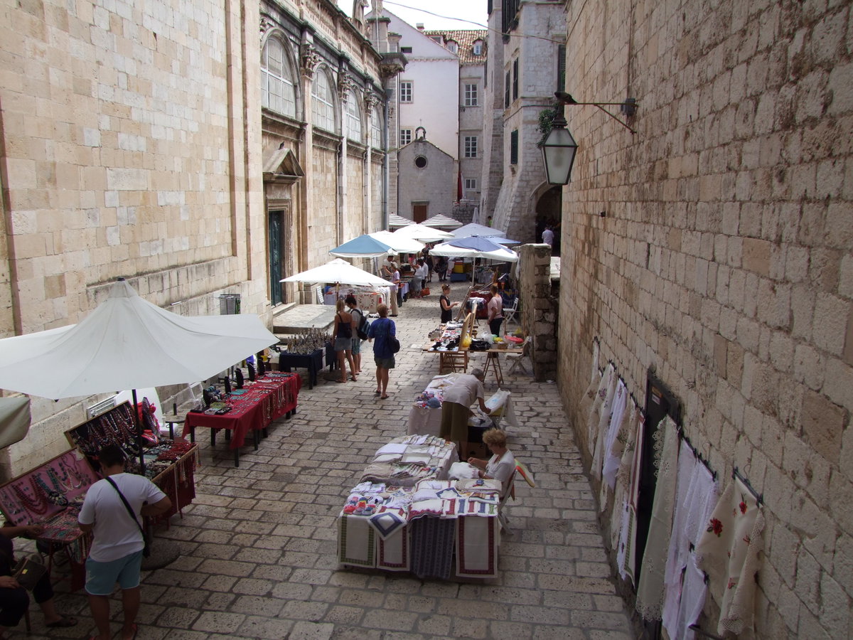 Uliczka w Dubrovniku - Street of Dubrovnik, Dubrovnik, Croatia, 2012