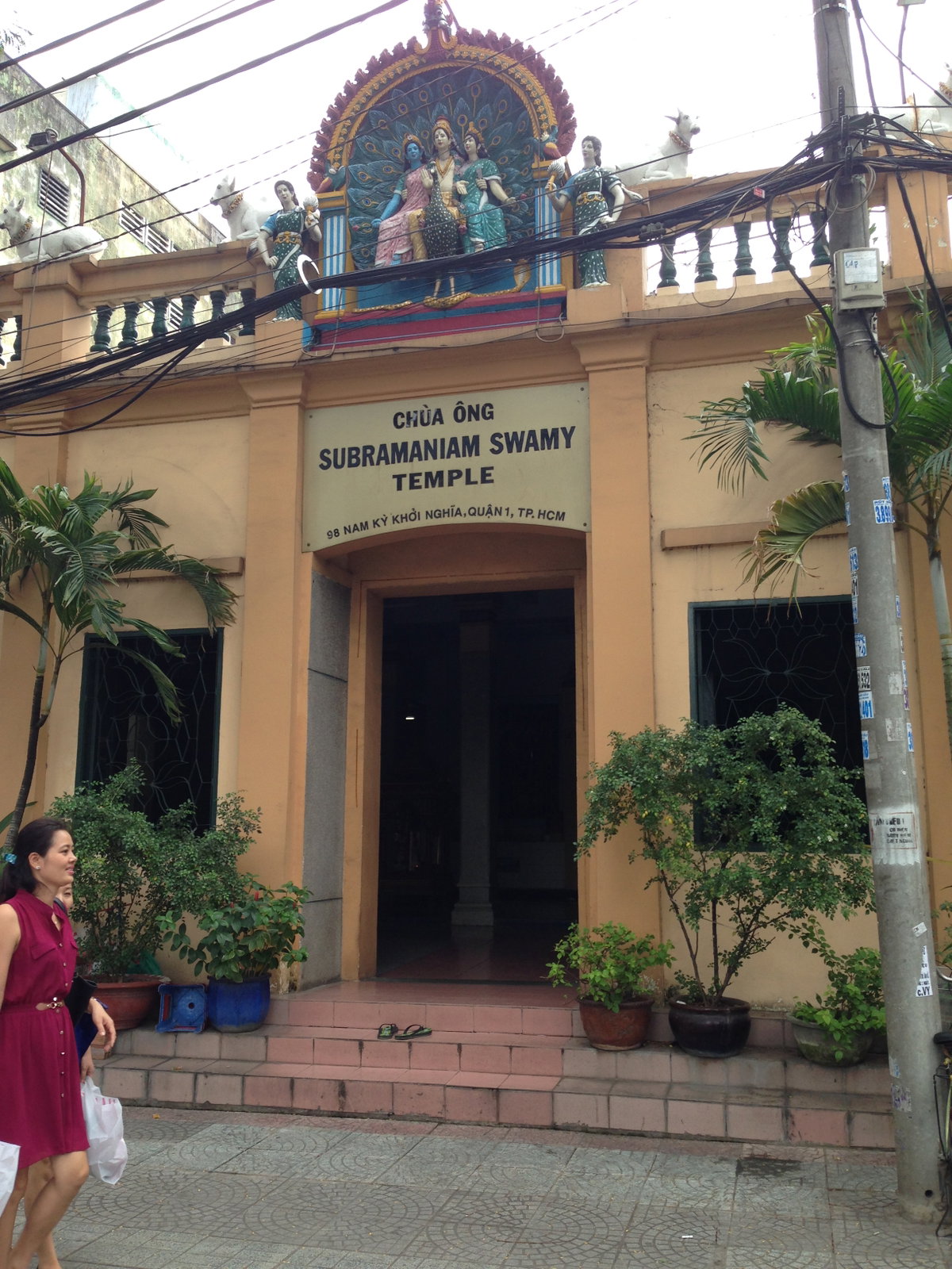 Templo Subramaniam Swamy (Ho-Ĉi-Min-urbo), Ho Chi Minh City, Vietnam, 2013