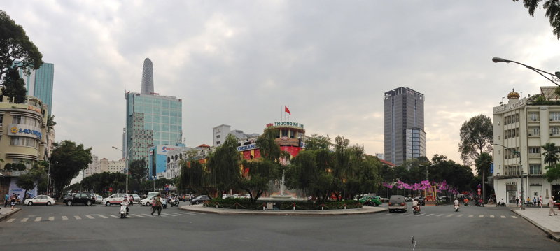 Vong xoay Nguyen hue, q1, tphcm- Dyt, Ho Chi Minh City, Vietnam, 2013