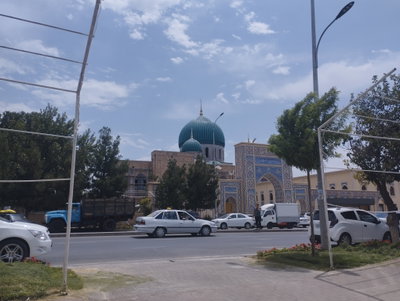 Mosque in Samarkand next to the Ashrathana1, Samarkand, 2023