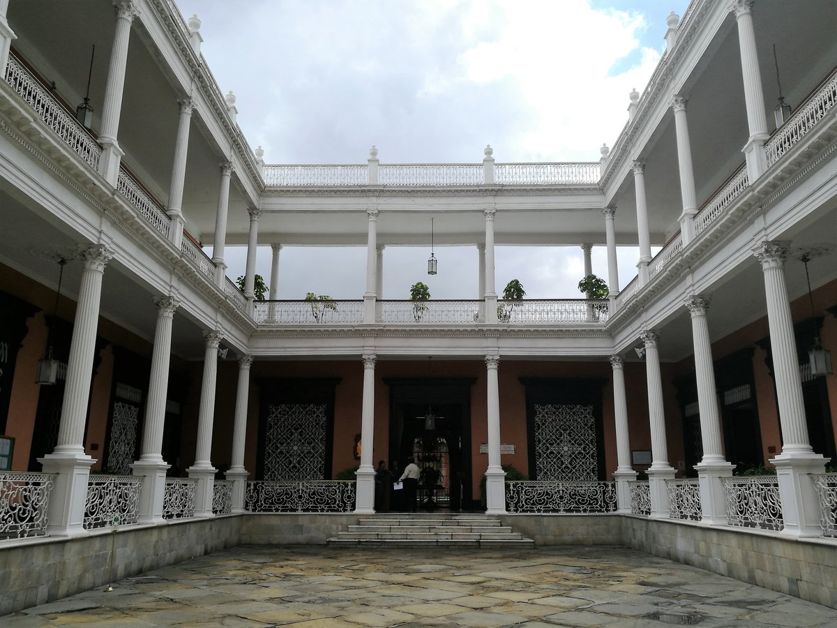 Pati del Palacio Iturregui de Trujillo, Trujillo, Peru, 2017