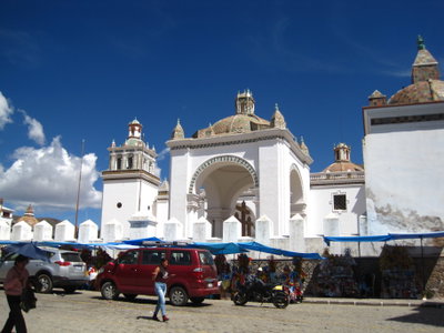 Basílica Menor de Copacabana, vista exterior, Copacabana, 2018