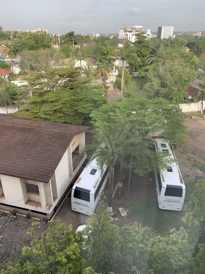 View from hotel room, Accra, 2019