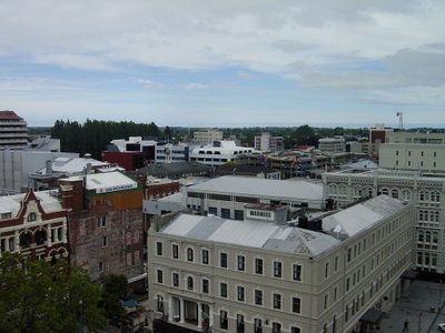 The view looking northeast from Christchurch Cathedral Tower, Christchurch, 2007