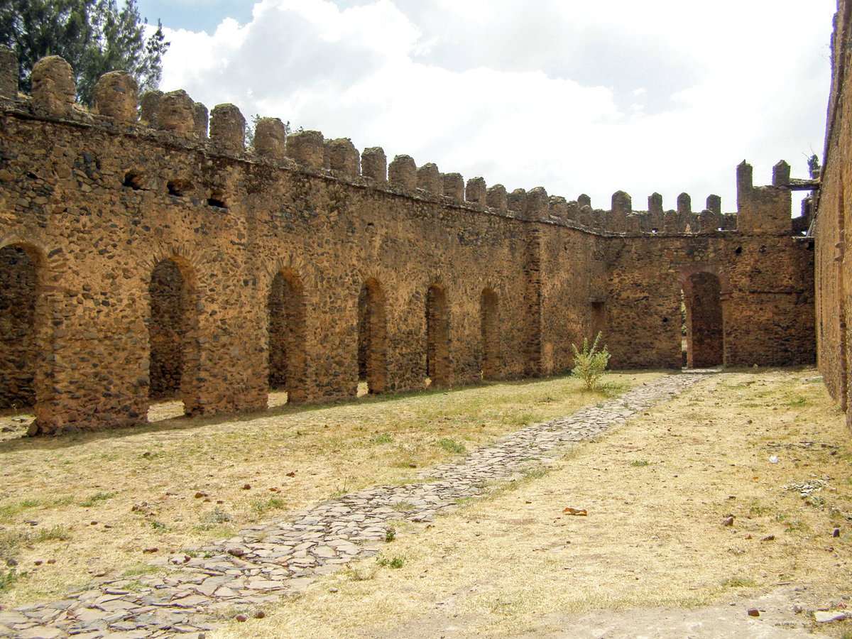 Stables - Gondar Castle01, Gondar, Ethiopia, 2008