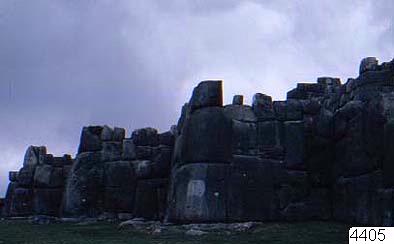 EU: fästning, ruin, fotografi, photograph (1980) #116037, Cusco, 1980