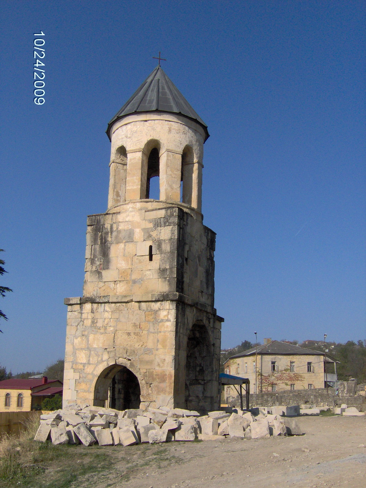 Bagrati temple reconstruction, Kutaisi, Georgia, 2009