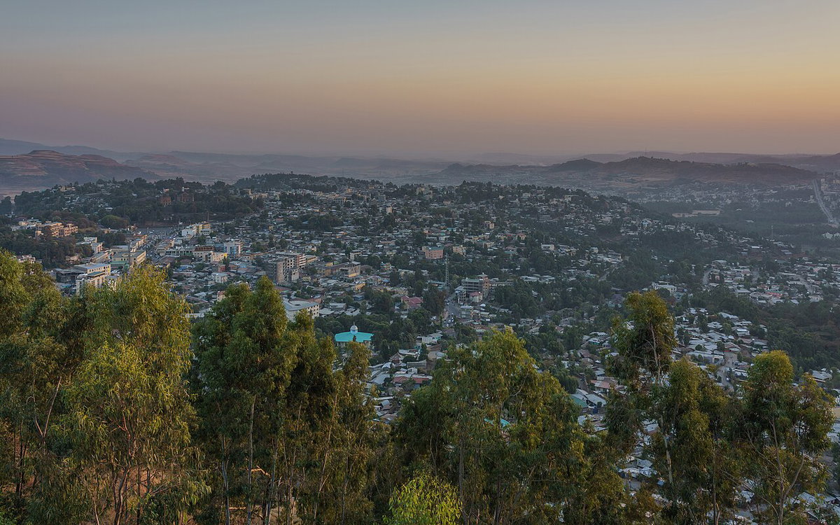 ET Gondar Goha Hotel hill, Gondar, Ethiopia, 2018