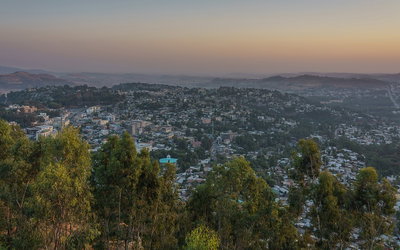 ET Gondar Goha Hotel hill, Gondar — photos through time