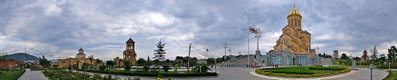 Sameba panorama, Tbilisi — photos through time