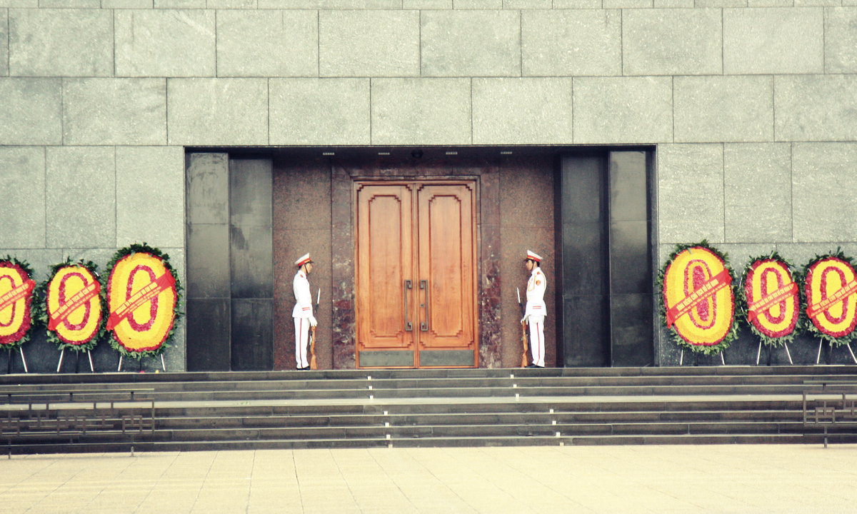 Ho Chi Minh mausoleum, Hanoi, Vietnam, 2011