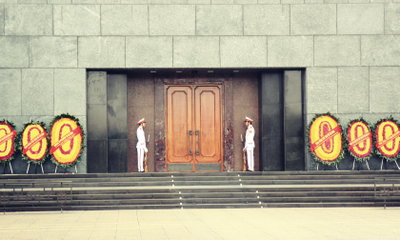 Ho Chi Minh mausoleum, Hanoi, 2011
