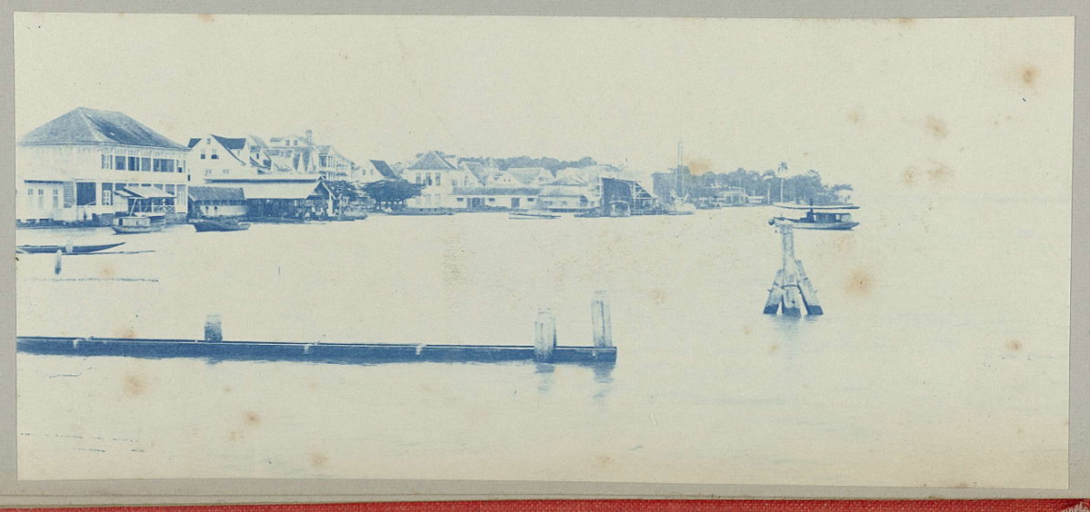 EU: Waterkant Paramaribo (1910), Paramaribo, Suriname, 1910