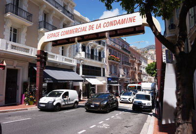 Monaco - Rue Grimaldi, Monaco, 2015