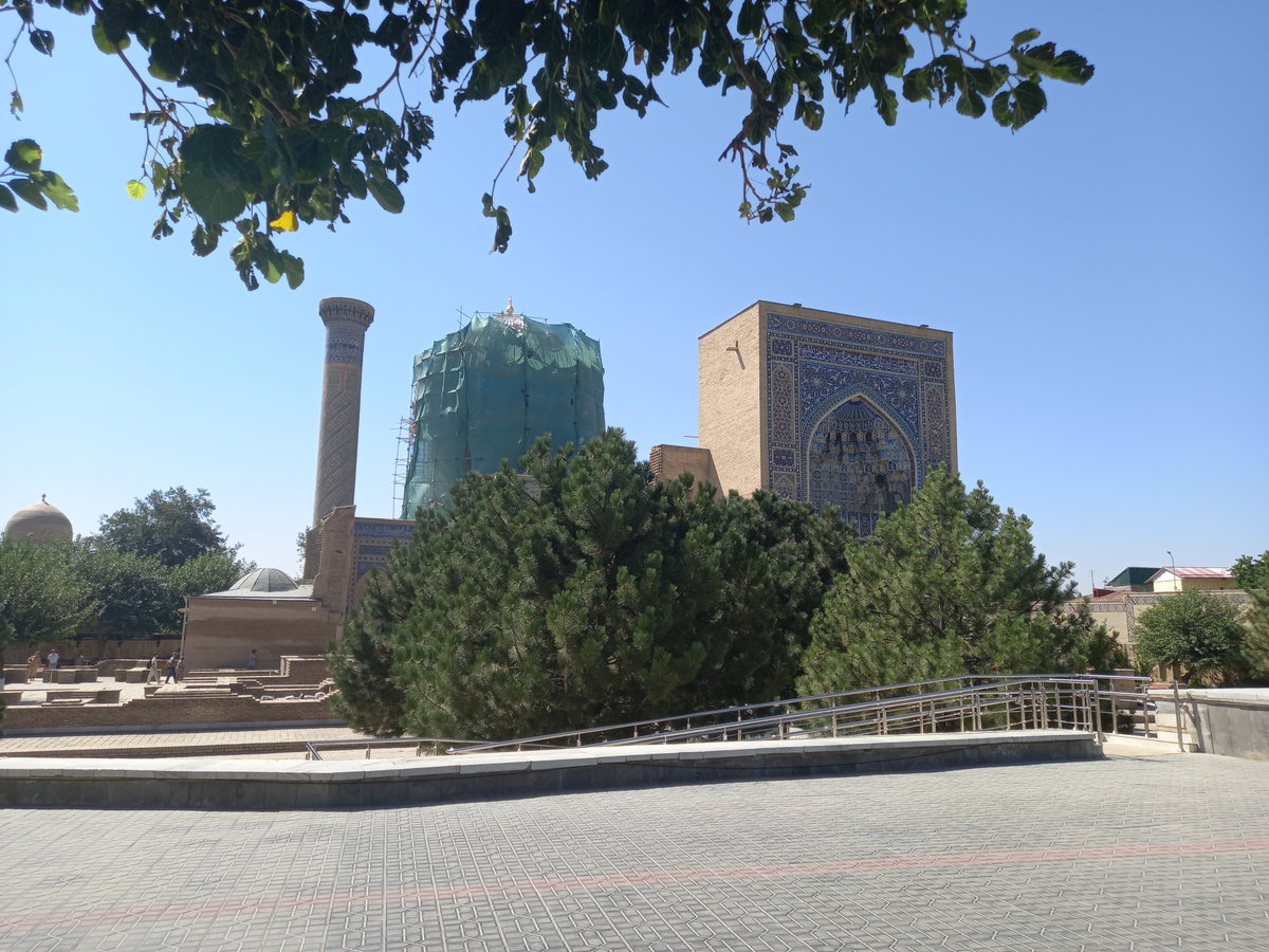 Restoration works at Guri Amir 15, Samarkand, Uzbekistan, 2022