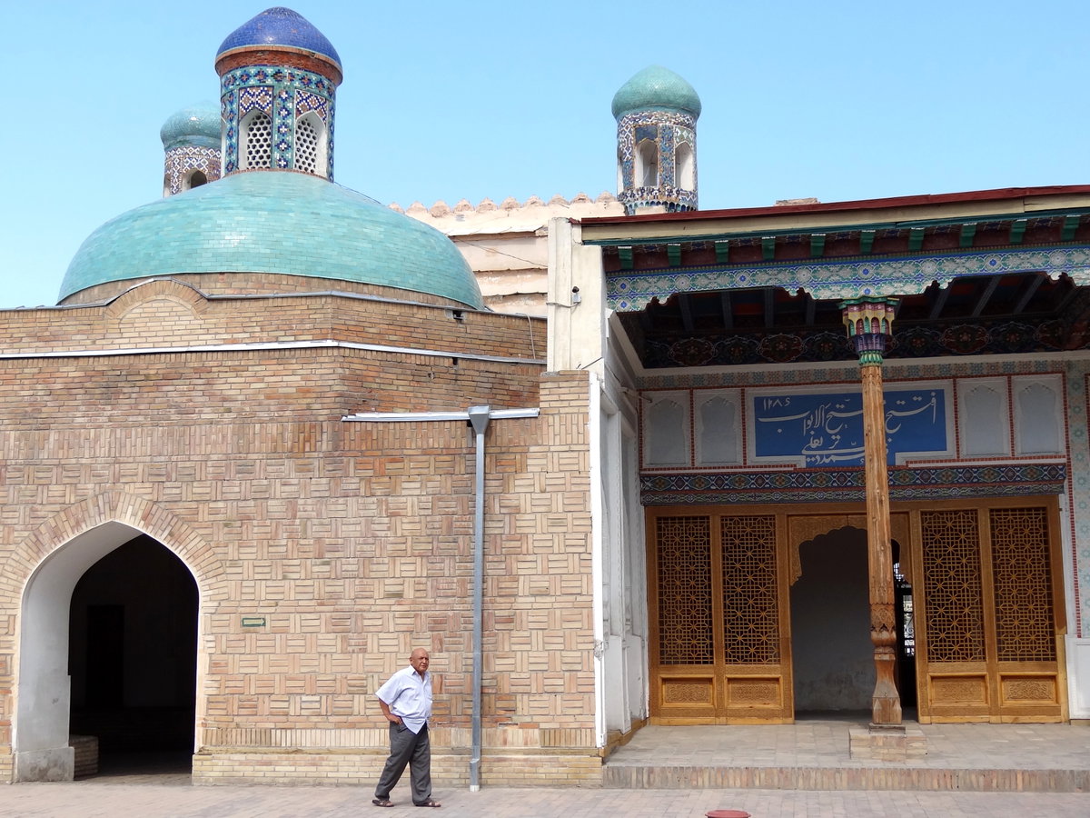Courtyard of Khan's Palace - Kokand - Uzbekistan, Kokand, Uzbekistan, 2012