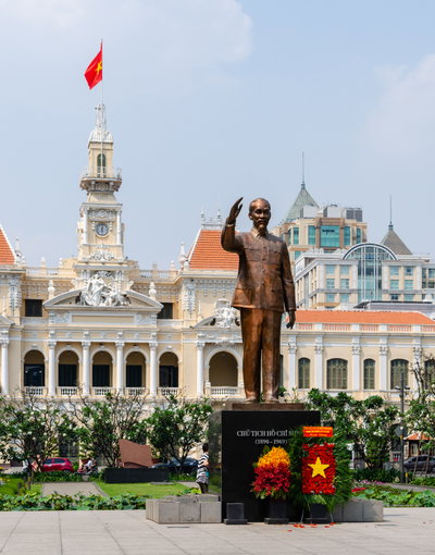 Ho Chi Minh City, Ho Chi Minh Statue, Ho Chi Minh City, 2020