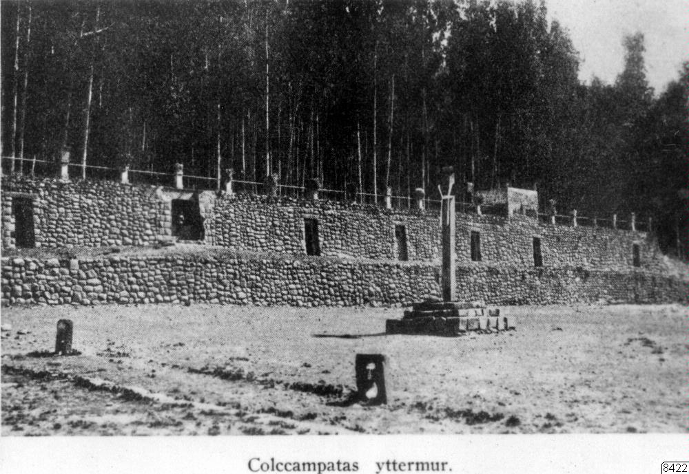 EU: yttermur colccampata, fotografi, photograph (1934), Cusco, Peru, 1934