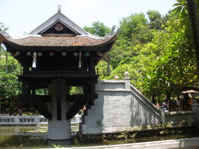 Chua mot cot-Hanoi-vietnam, Hanoi, 2011