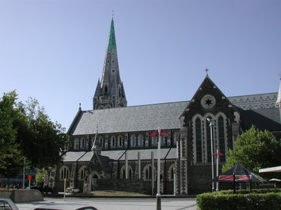 Christchurch Cathedral side, Christchurch, 2008