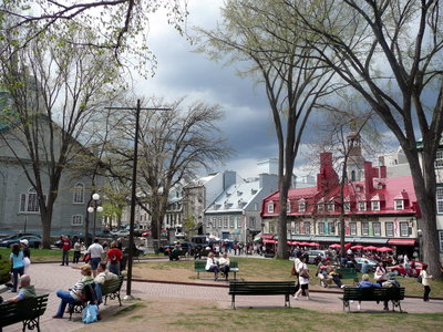 Place D'Armes, Quebec City, 2008
