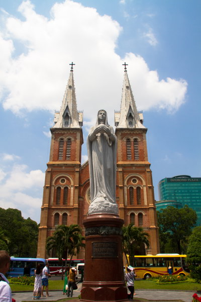 Saigon Notre-Dame Cathedral, Ho Chi Minh City, 2014