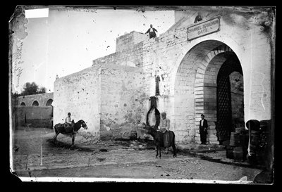EU: A fortified arched gate, Nicosia, Cyprus (1878), Nicosia, 1878