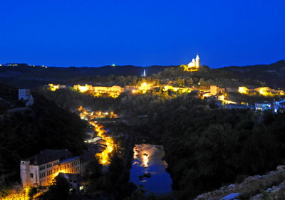 Bulgaria - Tsarevets at Night, Veliko Tarnovo, 2012